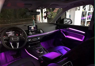 Source photograph — Audi Q5 Ambient Light Kit