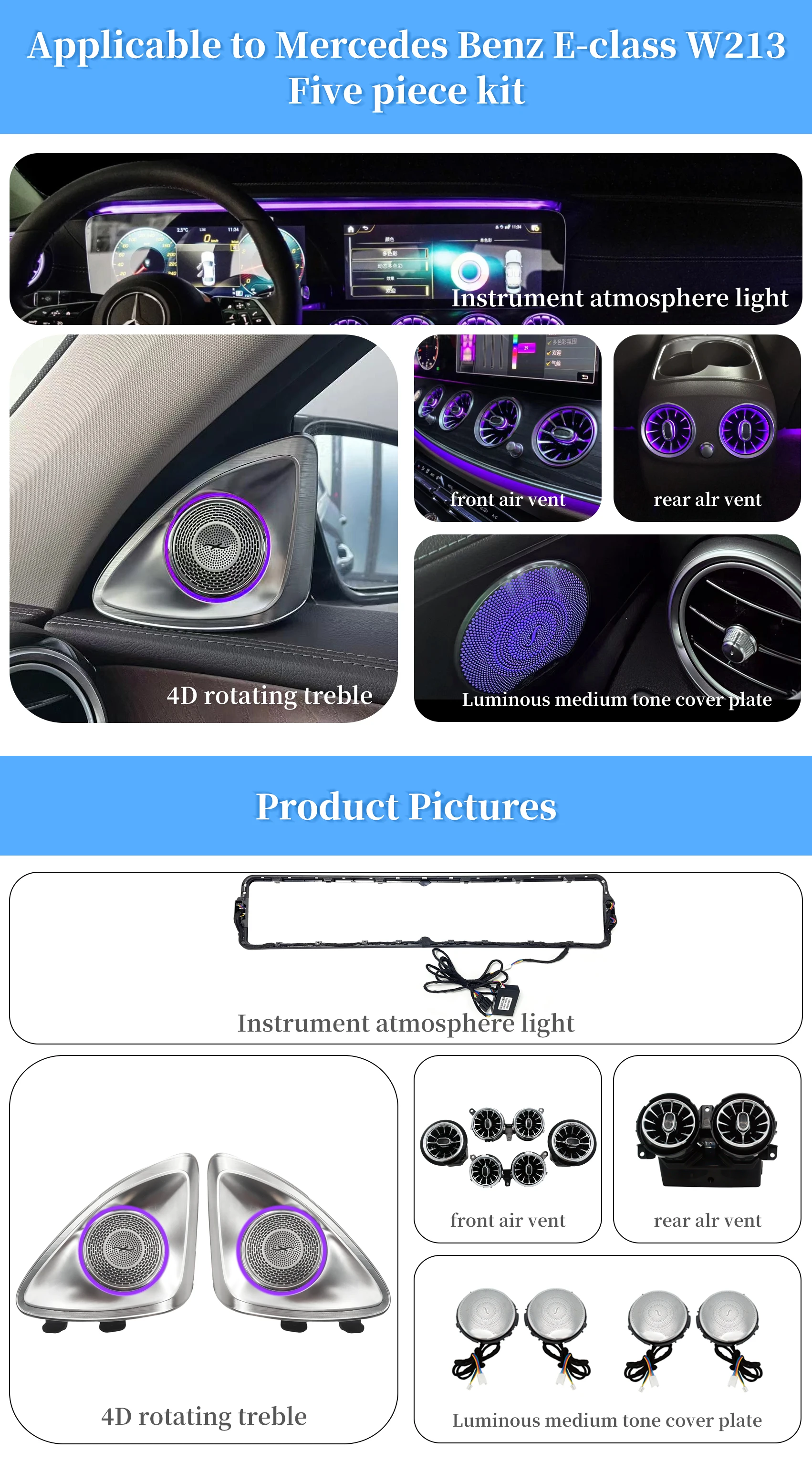 Mercedes-Benz E-Class W213 product detail
