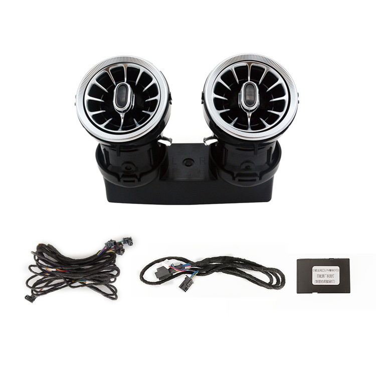 C-class W205 Rear Air Vent 64 Colors Ambient Light For Mercedes-Benz C-class 2015-2021